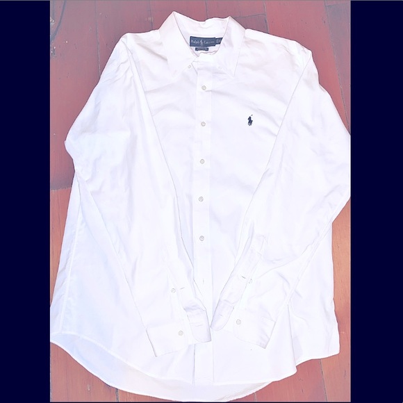 ralph lauren white dress shirt